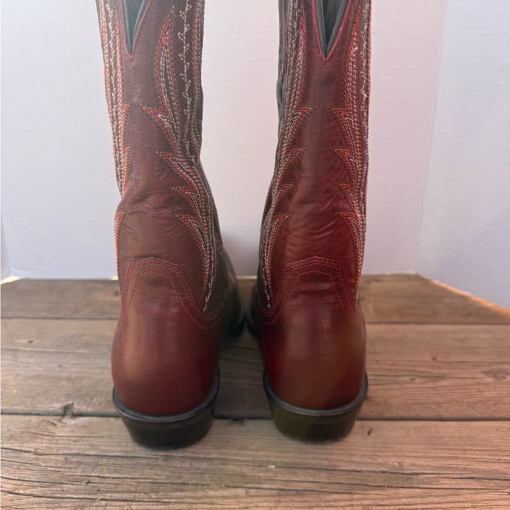 Ariat Women's Heeled Boots - dark red - Picture 4 of 8